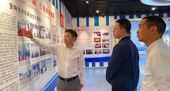 青田县委常委、纪委书记、监委主任陆翔到k8凯发集团发展“纪检监察干部联百企”活动