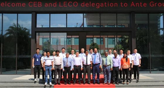 斯里兰卡国度电力公司高层调查团光临我司参观互换，同谋发展新机缘