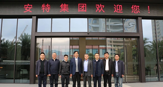 浙江省表办主任顾建新一行光临k8凯发集团调研